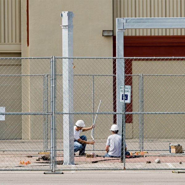 how long can i rent the temporary fence for my work site or event in Acushnet